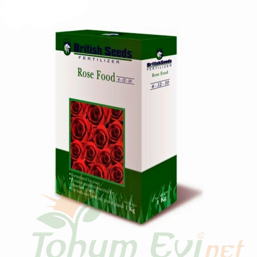 British Seeds Gül Besleme Gübresi 6-12-10 (İthal 3 Aylık Kontrollü Salınım)