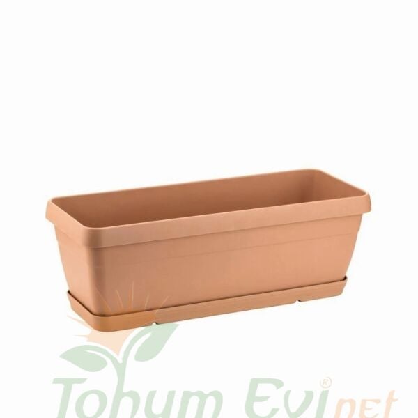 Poliwork Manolya Balkon 40 Yosun Yeşil 4,5 L | Balkon Saksısı | Tohumevi.net