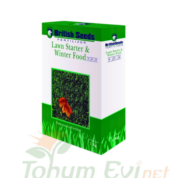 British Seeds Çim Başlangıç ve Kışlık Bakım Gübresi 9-23-14 (İthal 3 Aylık Kontrollü Salınım)