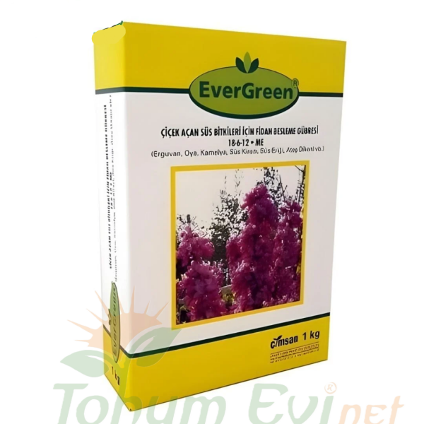 EverGreen Çiçek Açan Süs Bitkileri İçin Fidan Besleme Gübresi 18-6-12+ME