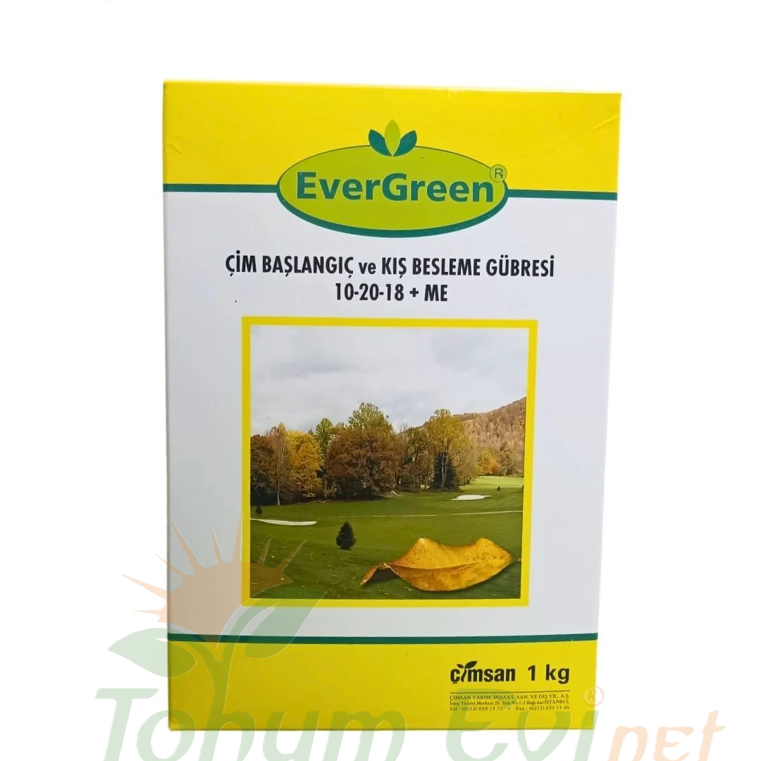 EverGreen Çim Başlangıç ve Kış Besleme Gübresi 10-20-18+ME
