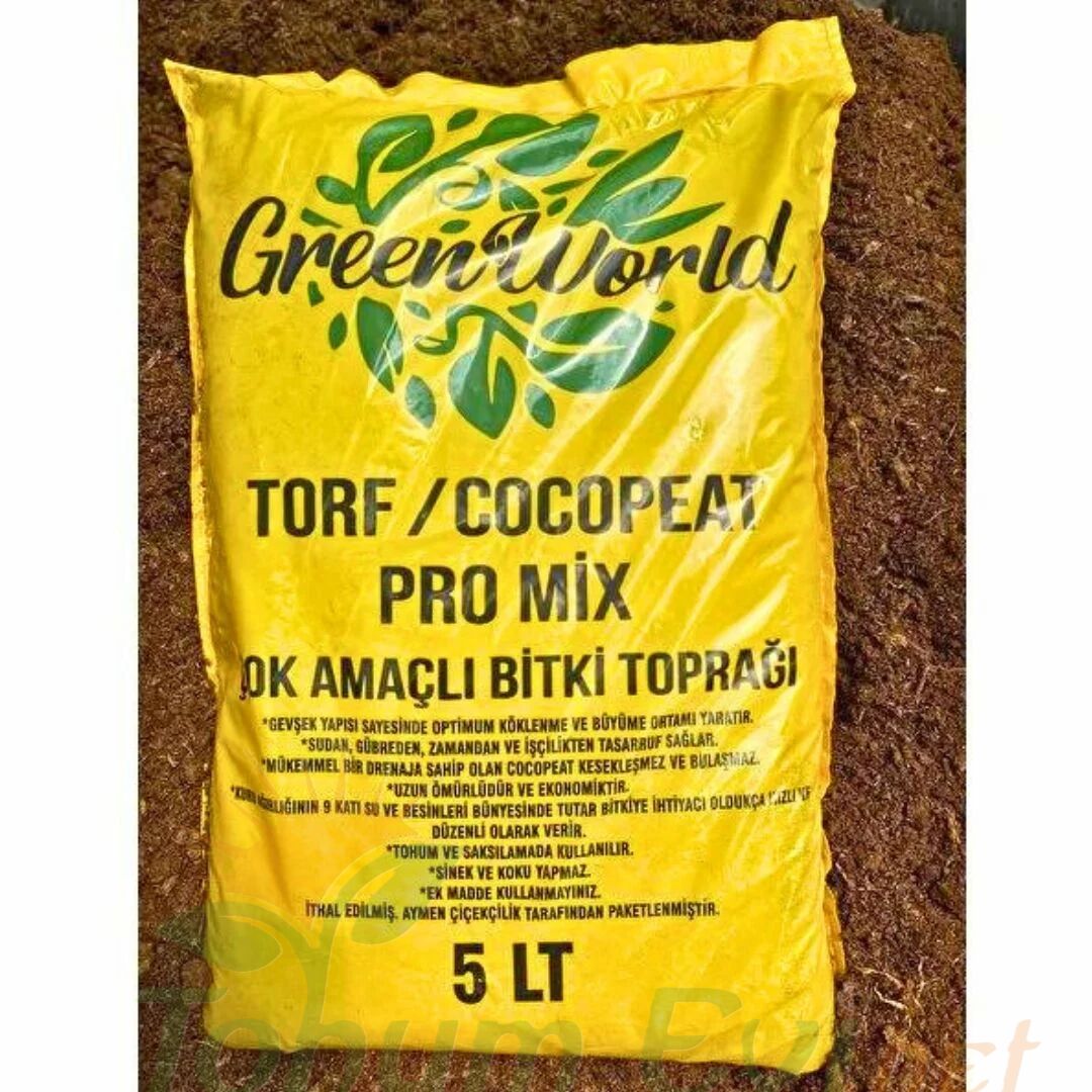 Green Word Pro Mix Çok Amaçlı Bitki Toprağı - 5 lt