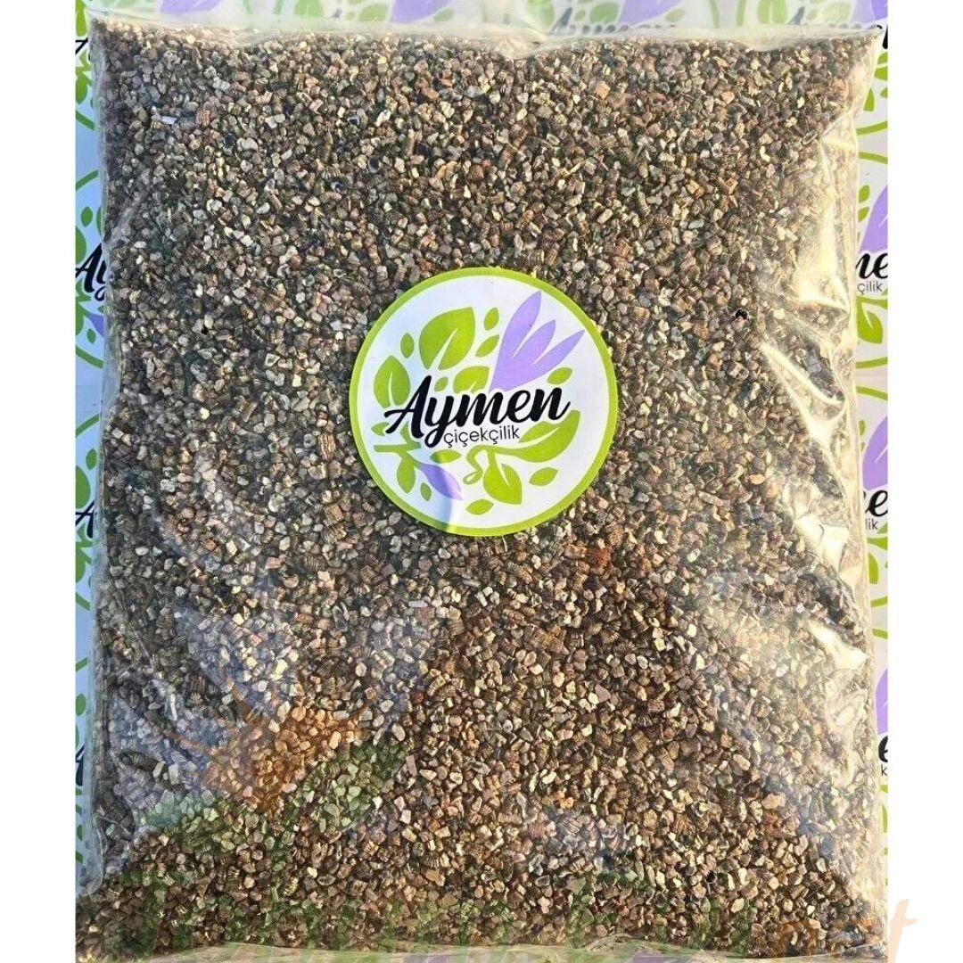 Tarımsal Vermikülit 5 Litre Fine Boy - Toprak Ve Torf Düzenleyici Doğal Maden - Tohum Çimlendirme