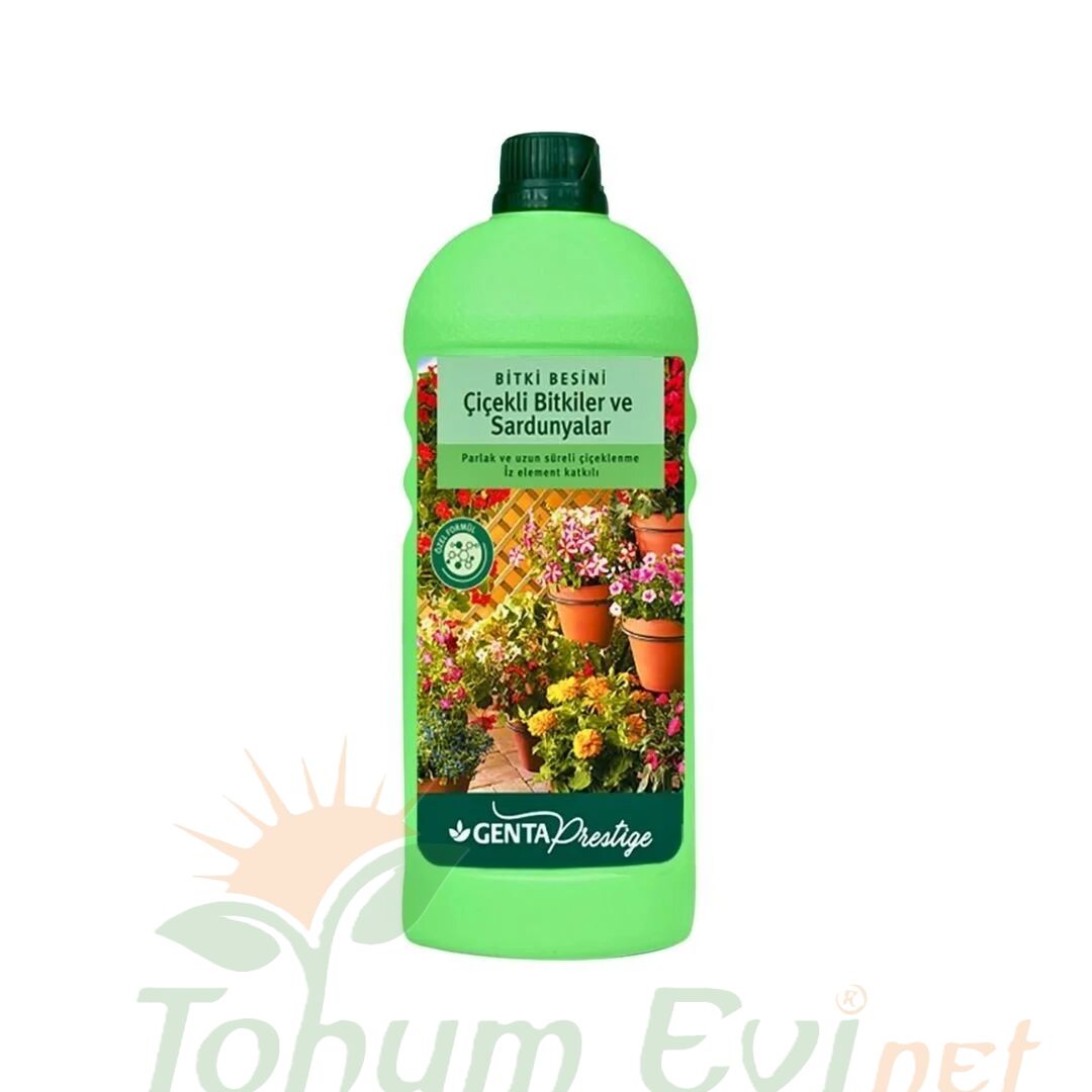 Genta Prestige Çiçekli Bitkiler ve Sardunyalar Sıvı Bitki Besini - 500 ml