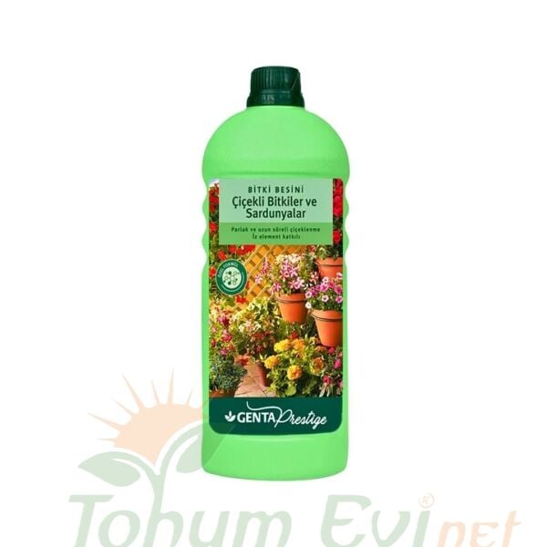 Genta Prestige Çiçekli Bitkiler ve Sardunyalar Sıvı Bitki Besini - 500 ml