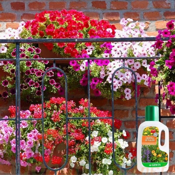 Genta Çiçekli Bitkiler Sıvı Bitki Besini - 500 ml