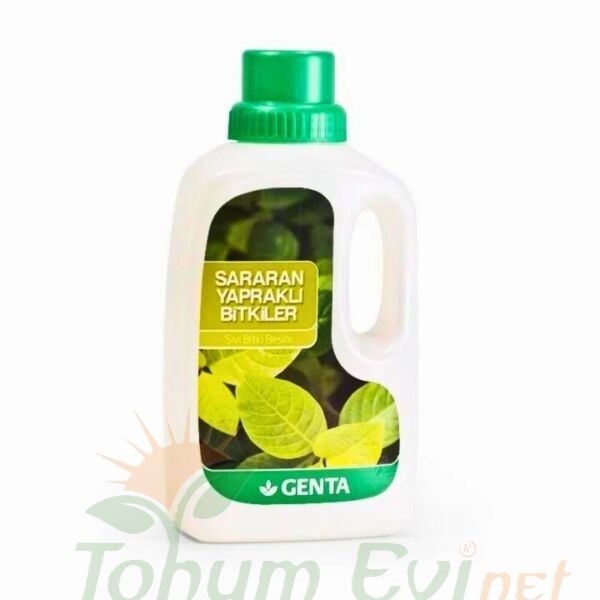 Genta Sararan Yapraklı Bitkiler Sıvı Bitki Besini - 500 ml